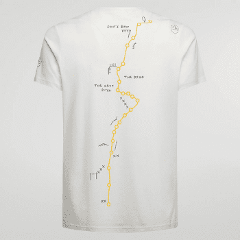 Koszulka z krótkim rękawem La Sportiva DAWN WALL T-SHIRT Men Chalk