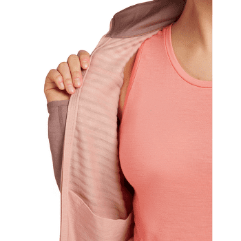 Bluza Icebreaker Merino Blend 300 RealFleece™ Descender LS Zip Women SUMMIT/BLUSH/CB