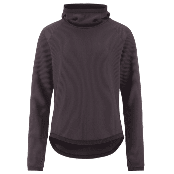 Koszulka z długim rękawem Craft Grid Hood Women DK PLUM