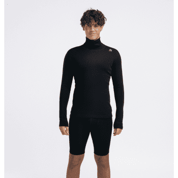 Koszulka z długim rękawem Aclima WarmWool Roll Neck Men Jet Black