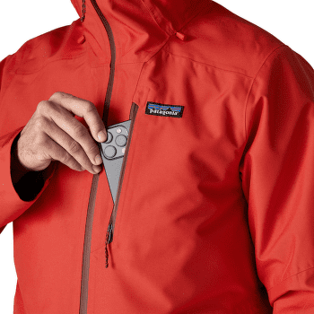 Bunda Patagonia Insulated Powder Town Jacket Men Smolder Blue w/Clement Blue