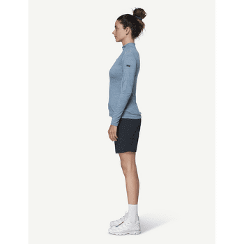 Koszulka z długim rękawem Devold Breeze Half Zip Neck Women 317A CAMEO MELANGE