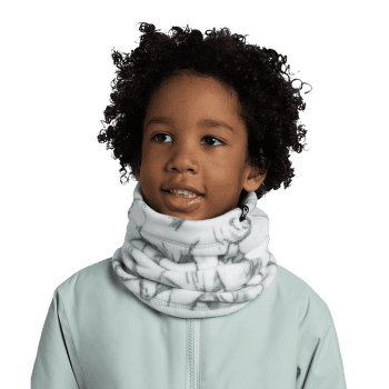 Chusta Buff Polar Prints Neckwarmer BARGY WHITE