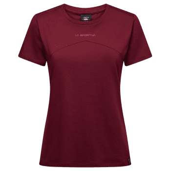Koszulka z krótkim rękawem La Sportiva ROOF T-SHIRT Women Redwood/Azalea