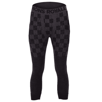 Legginsy Mons Royale Ascender Merino Seamless 3/4 Legging Men Forged Iron / Black