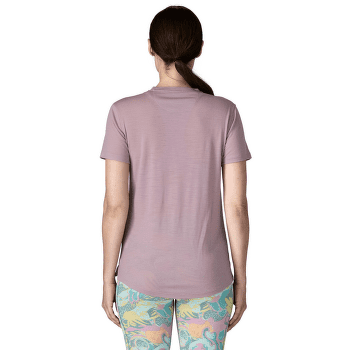 Koszulka z krótkim rękawem Patagonia Cap Cool Merino Graphic Shirt Women 73 Skyline: Endless Blue