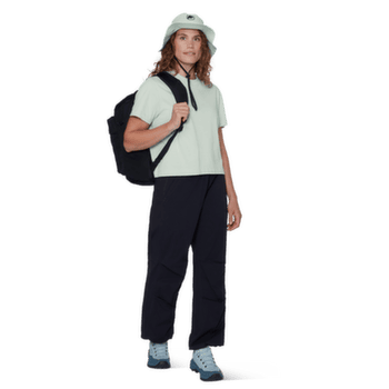 Koszulka z krótkim rękawem Mammut MAMMUT BASE CROPPED T-SHIRT WOMEN MINI LOGO 3818 dark mammut red