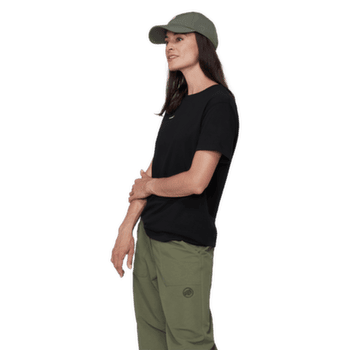 Koszulka z krótkim rękawem Mammut MAMMUT BASE T-SHIRT WOMEN MINI LOGO black 0001