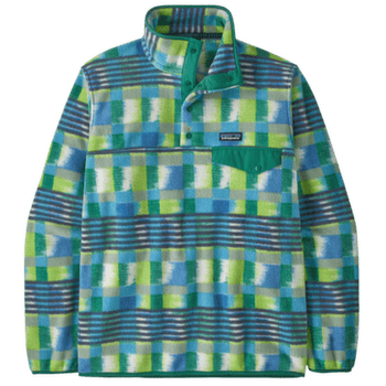 Bluza Patagonia Lightweight Synch Snap-T Pullover Men Painted Lines: Shore Blue