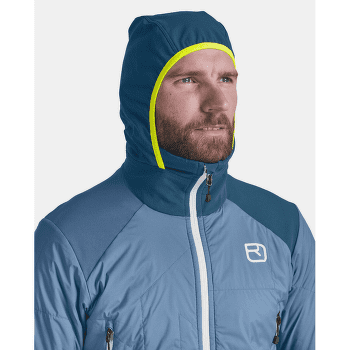 Bunda Ortovox SWISWOOL COL BECCHEI HYBRID JKT MEN 60113 deep ocean