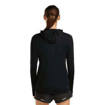 Koszulka z długim rękawem Icebreaker MerinoFine 150 Ace LS Hoodie Women BLACK