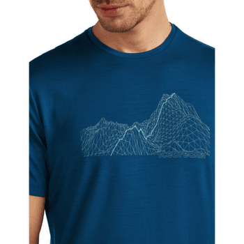 Koszulka z krótkim rękawem Icebreaker Merino Blend 125 Cool-Lite Sphere SS Tee Beta Men BLACK