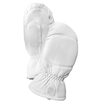 Rękawice Hestra Leather Box Mitt Offwhite