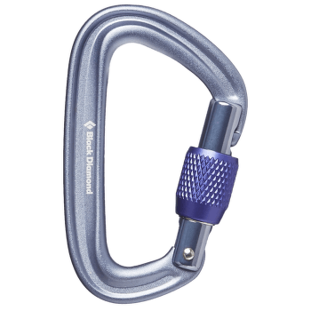 Karabinek wspinaczkowy Black Diamond LITEFORGE SCREWGATE Gray