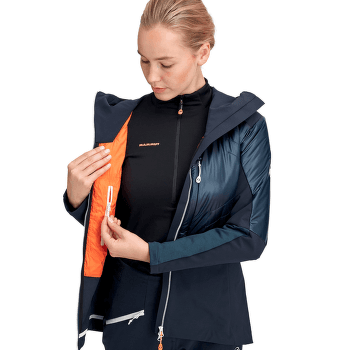 Bunda Mammut Eisfeld SO Hybrid Hooded Jacket Women Night