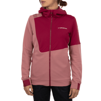 Bluza La Sportiva MOOD HOODY Women Carbon/Cherry Tomato