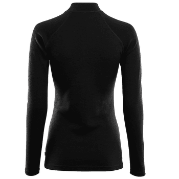 Koszulka z długim rękawem Aclima WarmWool Mock Neck Shirt Women Jet Black
