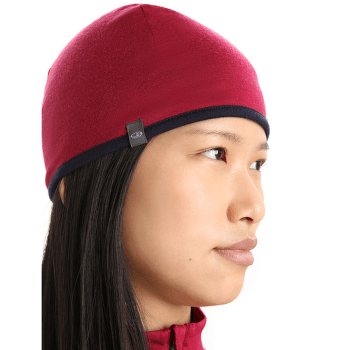 Czapki Icebreaker Pocket Hat (IBM200) PORT/BLAZE