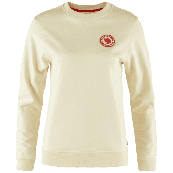 Sweter Fjällräven 1960 Logo Badge Sweater Women Chalk White
