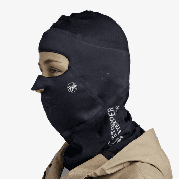 Kaptur Buff Windproof Balaclava SOLID BLACK