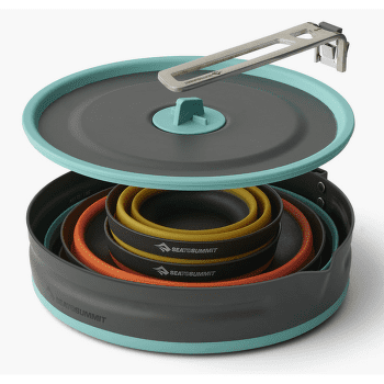 Naczynia Sea to Summit Frontier UL Collapsible Pot Cook Set w/ 2.2L Pot - [2P] 5 Piece
