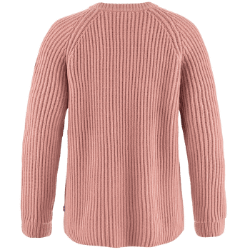 Sweter Fjällräven Övik Rib Sweater Women Dusty Rose