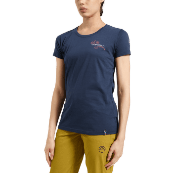 Koszulka z krótkim rękawem La Sportiva CLIMB FLOWER T-SHIRT Women Rosebay