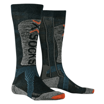 Skarpety X-Bionic X-SOCKS® SKI ENERGIZER LT 4.0 PETROL/STONE GREY MELANGE