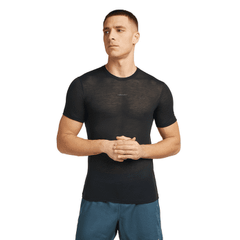 Koszulka z krótkim rękawem Icebreaker Merino Blend 75 Cool-Lite™ Featherlight SS Crewe Men BLACK