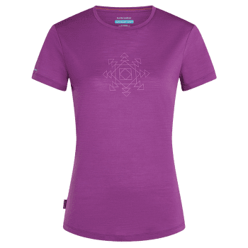 Koszulka z krótkim rękawem Icebreaker Merino Blend 125 Cool-Lite™ Sphere SS Tee Fusion Women PASSION