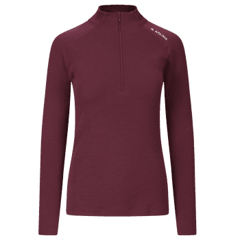 Koszulka z długim rękawem Aclima WarmWool Mock Neck Shirt Women Fig