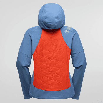 Bunda La Sportiva KAP HYBRID HOODY Women Cherry Tomato/Moonlight