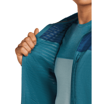 Bluza Icebreaker Merino Blend 300 RealFleece™ Descender LS Zip Men BLACK