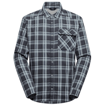 Koszula z długim rękawem La Sportiva RAMBLER LINED FLANNEL SHIRT MEN Onyx/Chalk