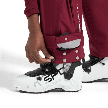 Spodnie La Sportiva CREST EVO SHELL PANTS WOMEN Redwood_R25R25