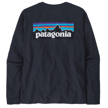 Koszulka z długim rękawem Patagonia Long-Sleeved P-6 Logo Responsibili-Tee Men New Navy