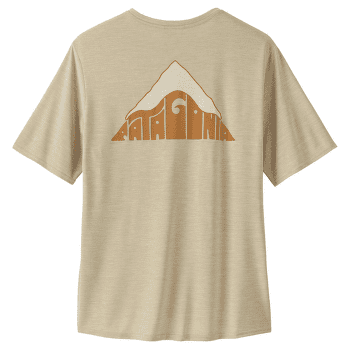 Koszulka z krótkim rękawem Patagonia Cap Cool Daily Graphic Shirt Lands Men Driftways: Pumice X-Dye