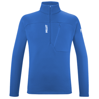 Pulower Millet SENECA FLEECE POLLOVER ZIP MEN ICON BLUE
