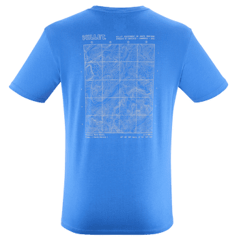 Koszulka z krótkim rękawem Millet CDG CHAMONIX MAP TS SS MEN ICON BLUE