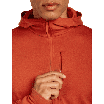 Bluza Icebreaker Merino 260 Quantum IV LS Zip Hoodie Men BITTERSWEET