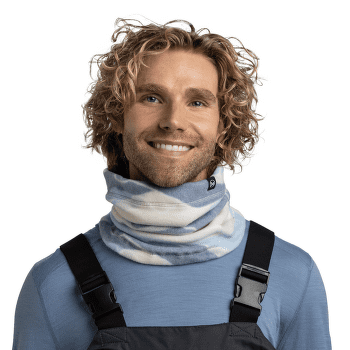 Chusta Buff Polar Prints Neckwarmer AGUAR BLUE