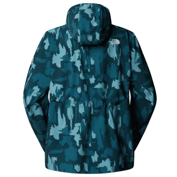 Bunda The North Face MOUNTAIN ATHLETICS HOODED WIND JKT-PRI Women DQD DEEP CYPRESS PAINTED MOUNTAINS PRINT