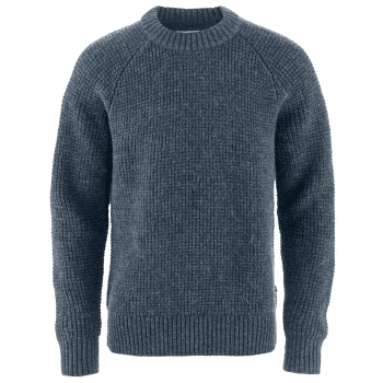 Sweter Fjällräven Övik Waffle Knit Men Navy