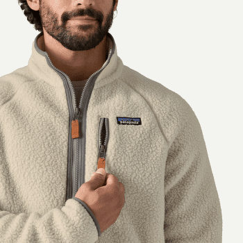Bluza Patagonia Retro Pile Jacket Men Pelican w/Smolder Blue