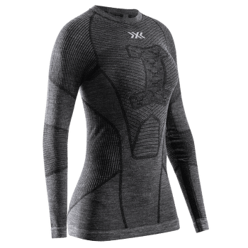 Koszulka z długim rękawem X-Bionic X-Bionic Symbio Merino Shirt LS Women Rhino Grey
