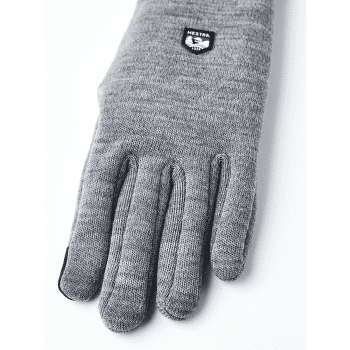 Rękawice Hestra Gravita Merino Liner - 5 finger Grey