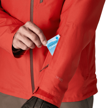 Bunda Patagonia Insulated Powder Town Jacket Men Smolder Blue w/Clement Blue