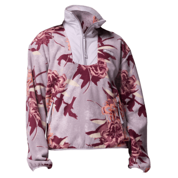 Bluza Columbia Sequoia Grove Printed Half Zip Women Shale Purple Blossoming 554