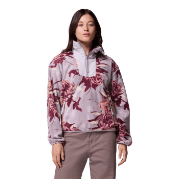 Bluza Columbia Sequoia Grove Printed Half Zip Women Shale Purple Blossoming 554