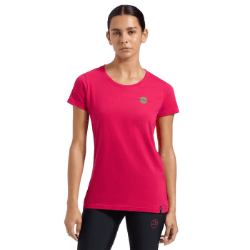 Koszulka z krótkim rękawem La Sportiva STONE T-SHIRT Women Azalea/Redwood
